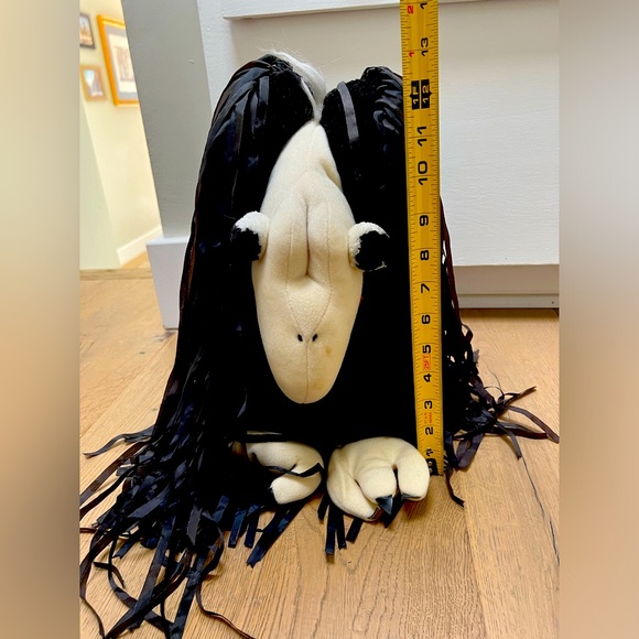 Vintage Kamar Kicks vulture stuffed animal plush. Perfect for Halloween! - Picture 5 of 7